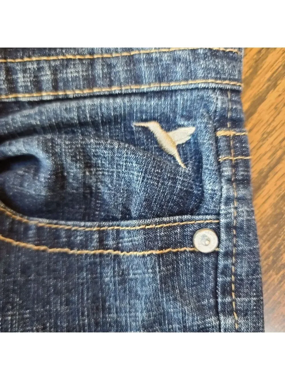 Grane Blue Denim Flare Jeans Girls Size 10
